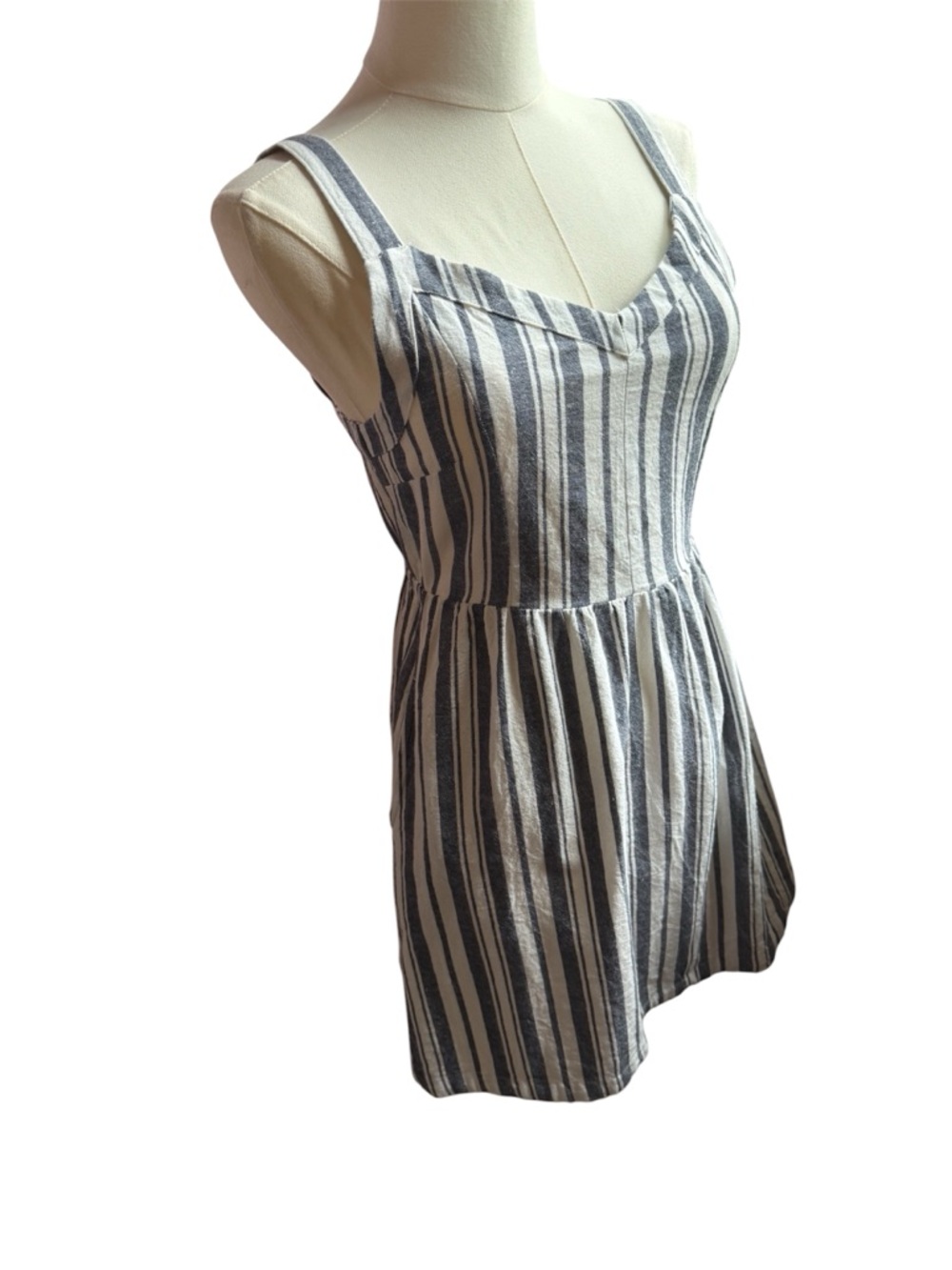 Roxy “up above” dress with pockets cotton/linen blend size small- like new! - Picture 4 of 6